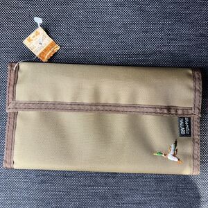 Authentic Mallard NOS 80s Bifold Nylon Wallet Duck RALFEAUX Hook Loop Taiwan